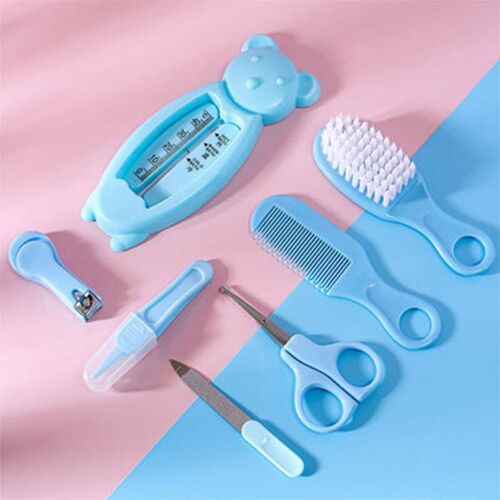 Ensemble De Soins Pour Bébé, Multi-Pièces, Tondeuse À Cheveux Pour Nouveau-Né, Thermomètre À Ongles, Ensemble De Brosses De Beauté, Peigne À Ciseaux, Fonction Anneau De Dentition, Lavage Pour Enfants