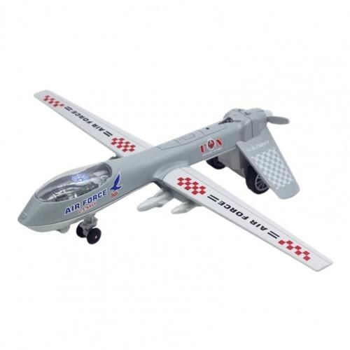 Modèle D'Avion Électrique Pour Enfants, Modèle D'Affichage À Aile Pliable, Économie D'Énergie, Musique Légère, Simulation D'Avion Électrique