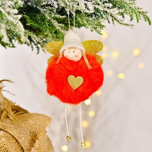 Poupée En Peluche Personnalisée Best Wish Angel, 1 Pièce, Pendentif De Noël, Cadeau Pour Bébé, Anniversaire, Mariage