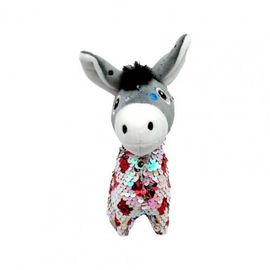 Pendentif De Clé Décoratif En Forme D'âne, En Peluche, Animal Doux, Pour Téléphone Portable, Offre Spéciale, 50%