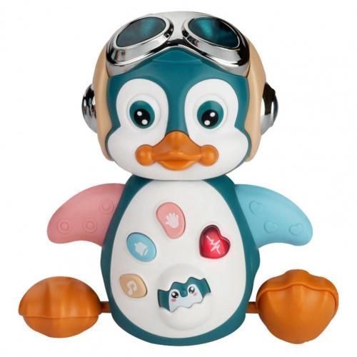 Figurine De Pingouin En Simulation De Danse Électrique, Jouet Musical Pour Enfant, Cadeau De Décoration Pour La Maison