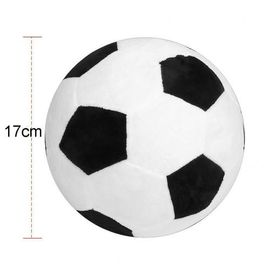 Ballon De Football Réaliste En Peluche Pour Enfants, Jouet De Décoration De Canapé À La Maison