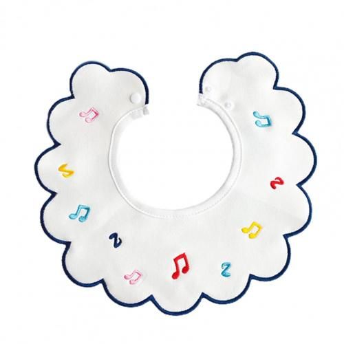 Bavoir Pour Bébé, Serviette Rotative À 360 Degrés, Super Absorbante, Douce Et Mignonne, En Pétales, Pour Nourrir Les Bébés