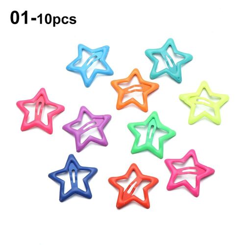 Lot De 10 Mini Pinces À Cheveux Pour Filles, Accessoires De Tête De Poupée, Épingles À Cheveux, Bricolage, Jouets Princesse Pour Enfants, Bjd
