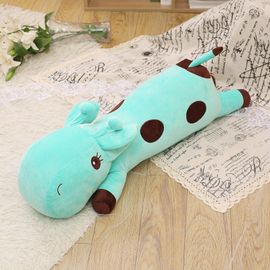 Poupée De Cerf En Peluche De 40cm, Peluche D'animal En Coton, Oreiller Large Et Doux, Girafe, Cadeau Apaisant Pour Enfants