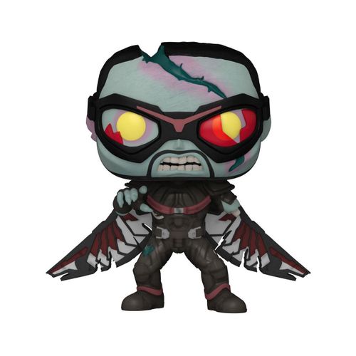 Marvel What If...? - Figurine Pop! Zombie Falcon 9 Cm