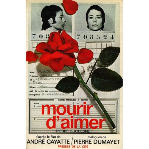 Mourir D'aimer / Pierre Duchesne / Réf25311