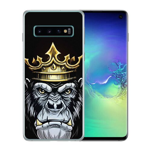 Coque Pour Samsung Galaxy S10 Plus - Gorilla King