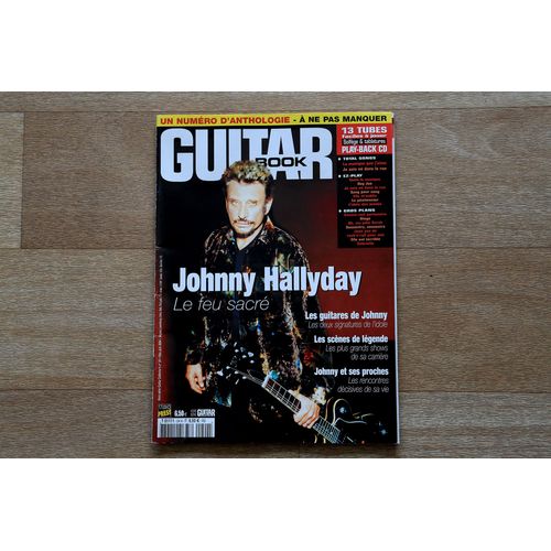 Guitar's Collector Guitar Book 24 "Johnny Hallyday Le Feu Sacré"