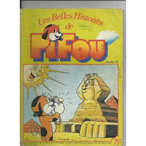 Les Belles Histoires De Pifou N°32  Pifou Chez Les Pharaons