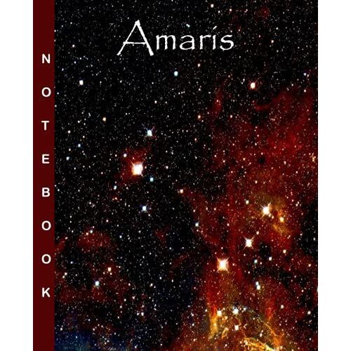 Notebook Amaris: Custom Journal, Lined Notebook, Size 7.5x9.25 Inches, 120 Pages