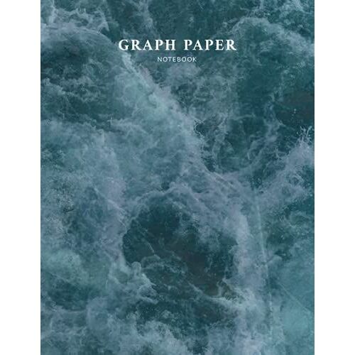 Graph Paper Notebook 8.5 X 11: Graph Paper 1/4 Inch Grid, Aesthetic Graph Paper Notebook