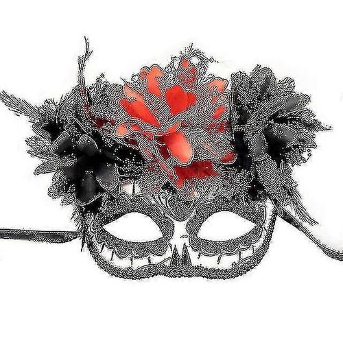 Masque De Mascarade Pour Femmes Journée Mexicaine Du Masque Mort-Style Adulte 5 Femmes
