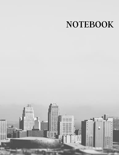 Idea Notebook: Cityscape Cover Design: Paperback: 120 Pages