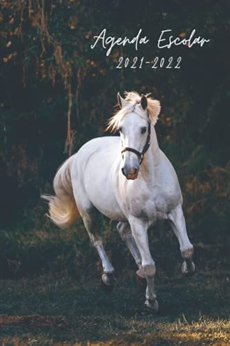 Agenda Escolar 2021 2022: Caballos Diario Para Estudiantes - Con Calendario, Horario, Fecha Para Recordar Y Más