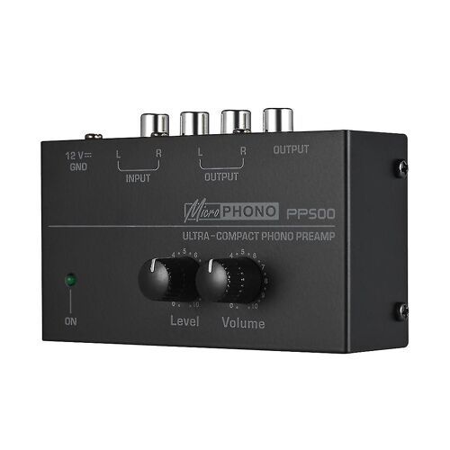 Préampli phono ultra-compact pp500 avec réglage du volume de la balance des aigus -ampli platine préamplificad