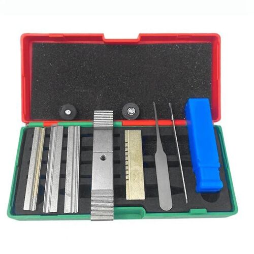 1 Boîte Ab Trois-tête Feuille D¿étain Outils Ensemble Complet Serrurier Outil Fournitures Porte Serrure Ouvre-Serrure Serrurier Outil