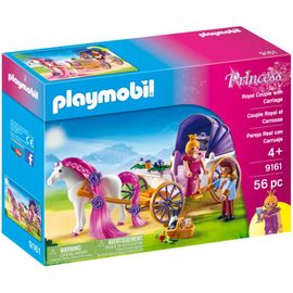 Playmobil Princess 9161 - Couple Royal Et Carrosse