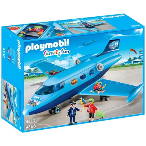 Playmobil Family Fun 9366 - Avion Funpark Avec Rico