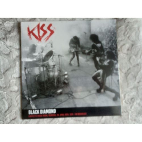Kiss Black Diamond Lp Live Memphis 74 Fm Broadcast