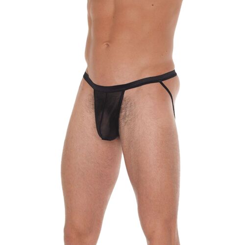 String Homme Minimaliste Noir - Amorable By Rimba