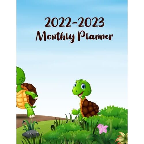 2022-2023 Monthly Planner: Academic Planner Weekly & Monthly Planner With Notes, To-Do List, Goals, Holidays & Quotes For School, College, Home & Work