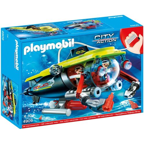 Playmobil City Action 4909 - Bateau De Plongée Avec Moteur Submersible