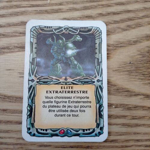 Space Crusade -Carte Evenement-  Elite Extraterrestre