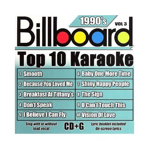 Billboard Top 10 Karaoke: 90's 3 /