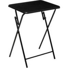 Table Pliante 48 X 38 cm Noir H 64