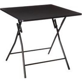 Table Pliante 80 X 80 Cm Noir