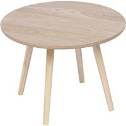 Table d'Appoint GINZA Scandinave en Pin Naturel
