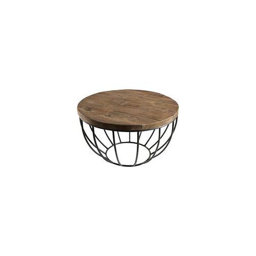 Table Basse Bois Et Métal 60 X 60 Cm - Siana