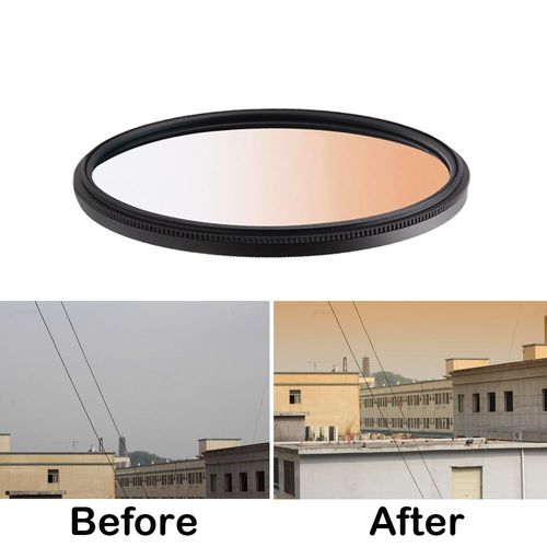 Filtre de gros plan Macro + 1/2/4/8/10,pour Canon,Nikon,Sony 37/40. Sac pour appareil photo DSLR,5/43/46/49/52/55/58/62/67/72mm,densité neutre 77mm - Type G Orange-62mm