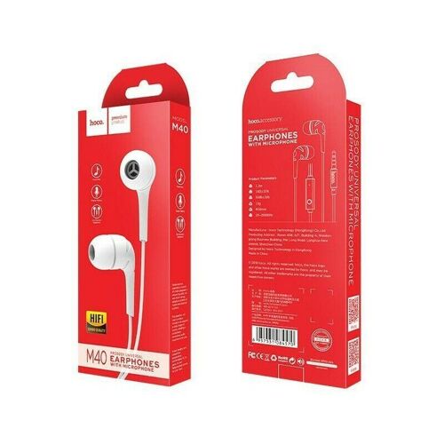 Écouteurs Filaire Blancs Hoco M40 Prosody
