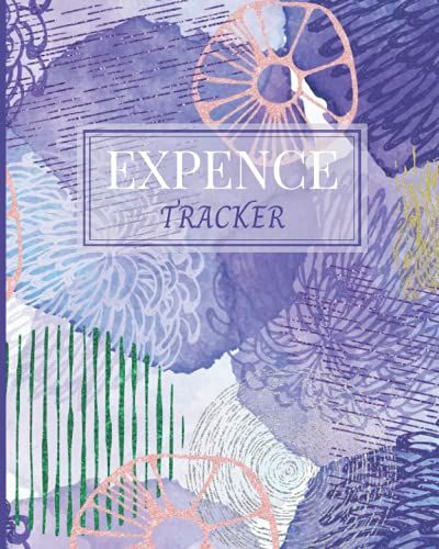 Expense Tracker: Expense Tracker: Daily Spending Journal With Monthly Review Section, Simple Money Management Ledger Notebook (Personal Expense Diary