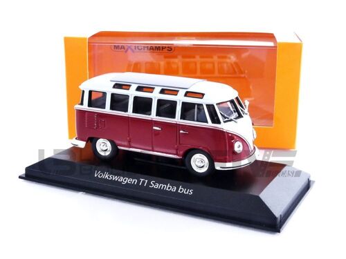 Maxichamps 1/43 - Volkswagen Samba Bus - 1961 940052301-Maxichamps