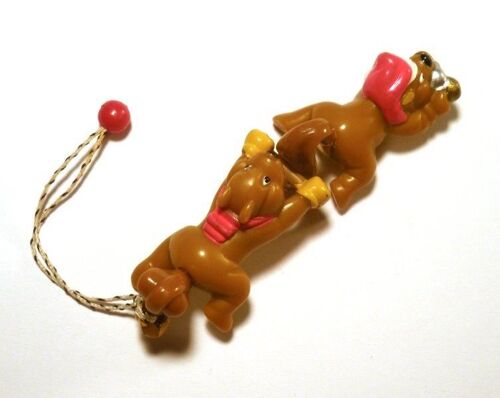 Figurine "Kinder" (2003) - Décoration De Noël - N° 2 Les Marmottes