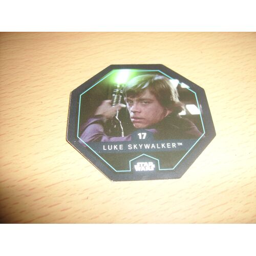 Carte Starwars N° 17 Luke Skywalker