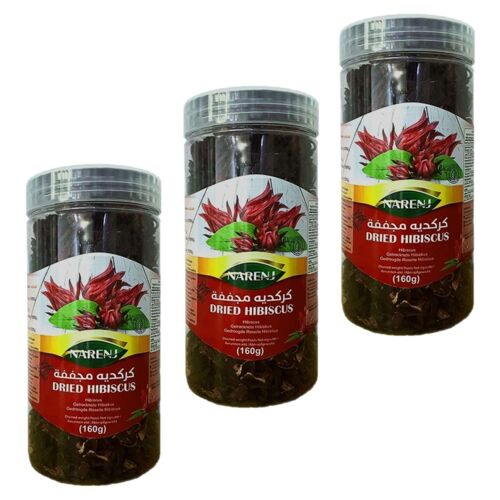 Lot 3x Hibiscus Séché - Pot 160g