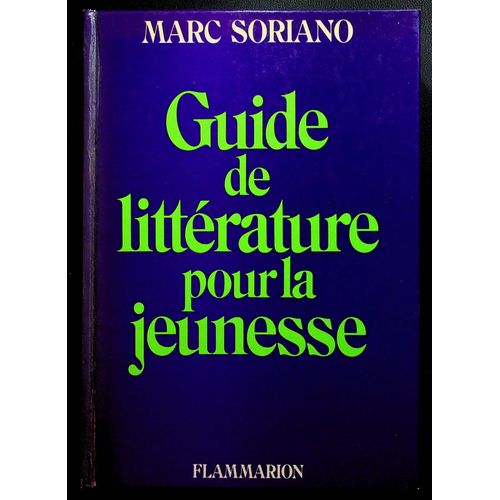 Guide De Littérature Pour La Jeunesse