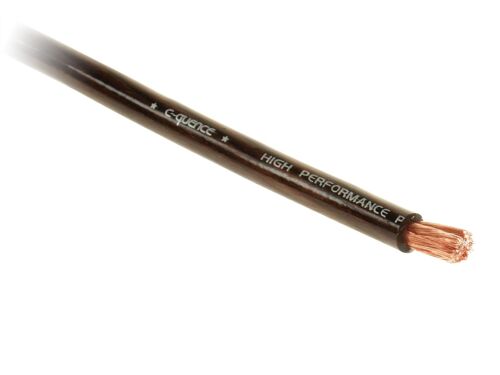Power cable 10.00 mm2 noir 100m