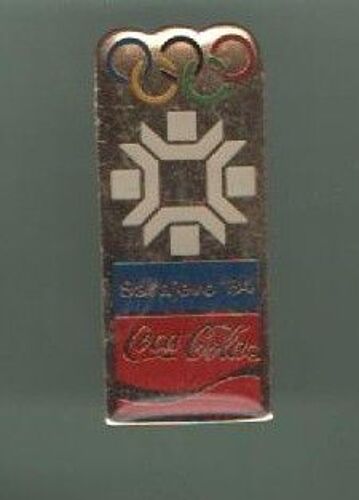 Pin's Coca Cola Jo Jeux Olympiques 84 1984 Ref 871