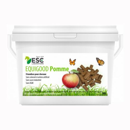 Equigood Pommes – Friandises Cheval Sans Sucres Et Naturelles 1 Kg