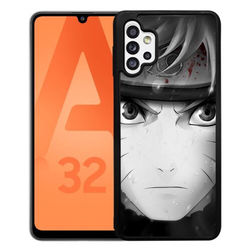 Coque pour Samsung Galaxy A32 5G - Naruto Noir Et Blanc