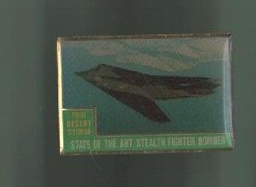 Pin's Armée Avion Militaire Desert Storm Guerre Du Golfe 1991 Ref 824