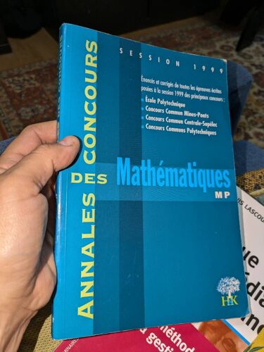 Annales Des Concours Session 1999