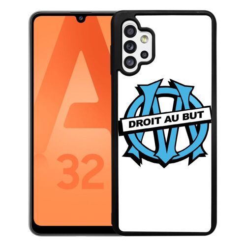 Coque Pour Samsung Galaxy A32 5g - Logo Om Marseille Droit Au But