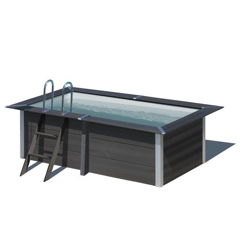 Piscine rectangle composite 3.26 m x 1.86 m x h.0.96 m