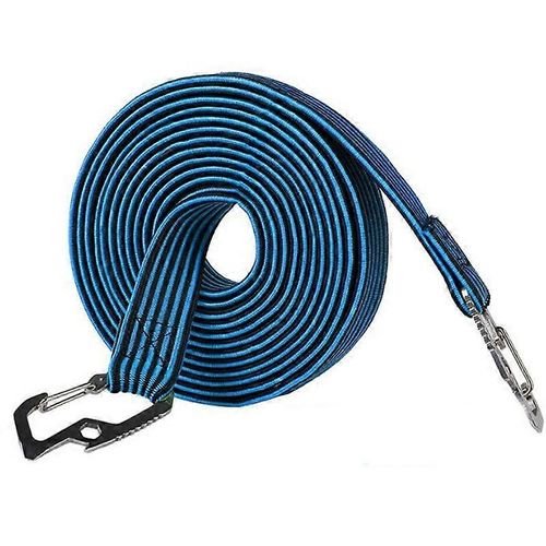 Sangle De Bagage De Vélo, Sangles De Cordon Élastique Bagage De Vélo Corde Fixe Sangle D'arrimage Avec Crochets-Bleu-2m